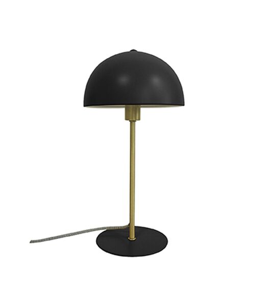 Tafellamp Bonnet - Metaal Zwart - 20x20x39cm