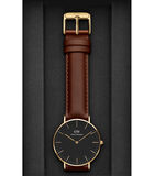 Classic Gold Horloge  DW00100545 image number 1