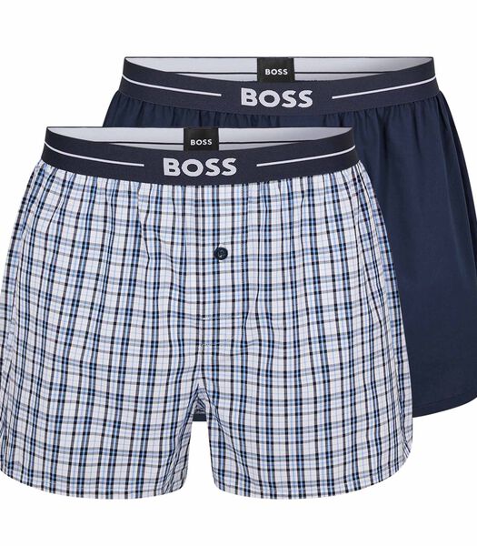 BOSS Boxershorts 2-Pack Navy