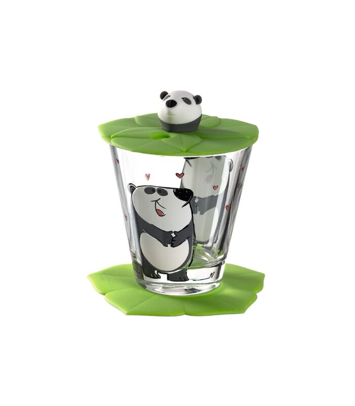 Kinderglas Set Bambini Panda 215 ml - 3-Delig image number 0