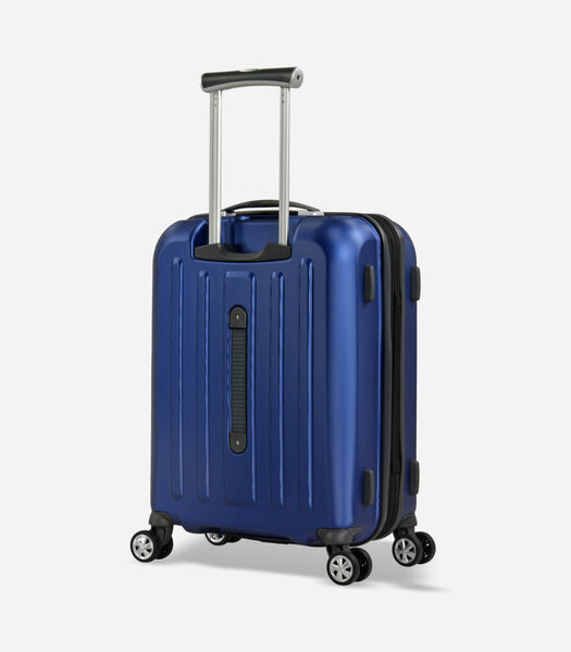 Kapstadt Expandable Handbagage Koffer 4 Wielen Blauw
