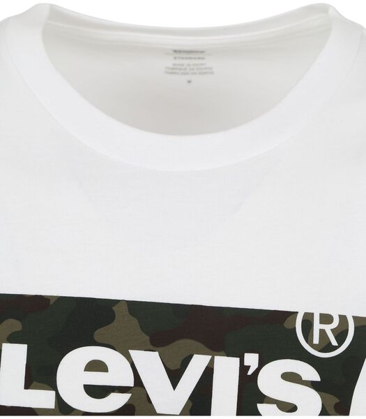 Levi's T-Shirt Graphique Original Blanche