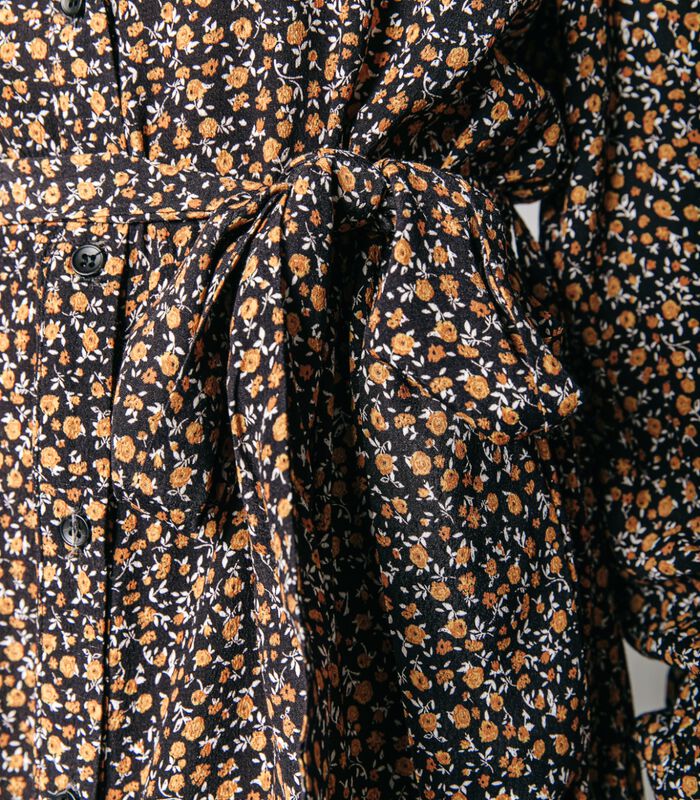 Kera Floral robe orange image number 2