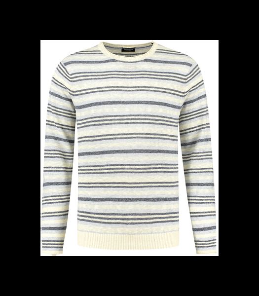 Dstrezzed Sweater Stripes Blue