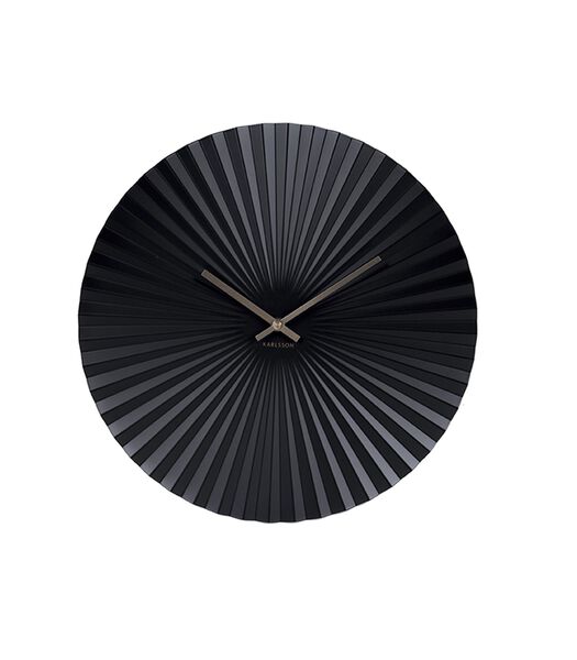 Horloge Murale Sensu - Noir - Ø40cm