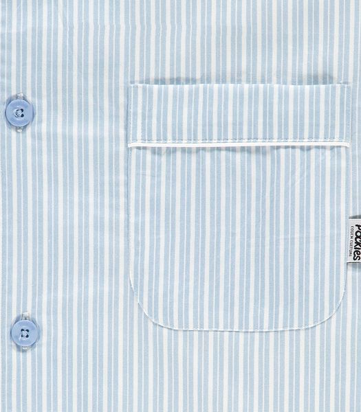 Chemise de Pyjama - Double Striped Pyjama Shirt