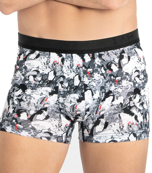 Japanse boxershorts van lyocell met opdruk