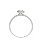 Ring 'Carré Topazien' witgoud en diamanten image number 4