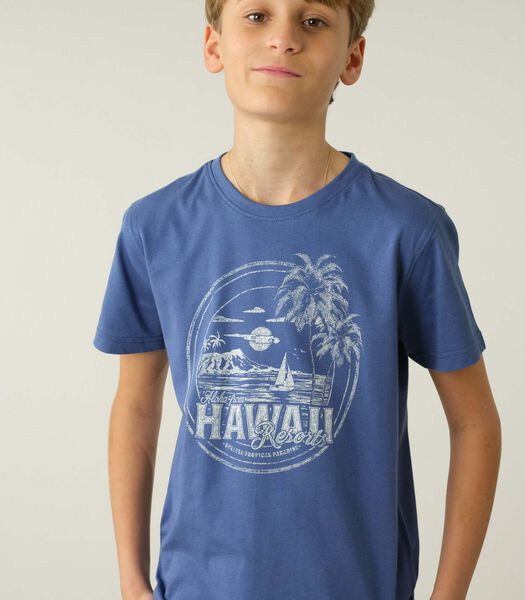 MAHALO - T-shirt garçon tropical en coton