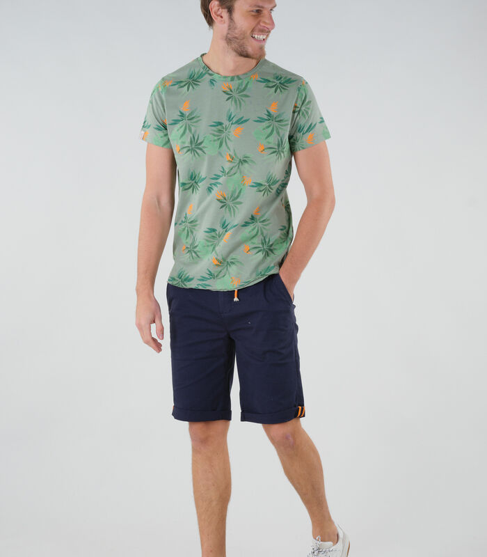 ZELI - T-shirt met tropische print image number 2