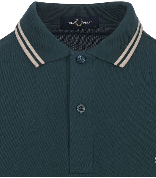 Fred Perry Polo M3600 Donkergroen 257