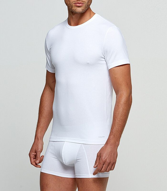 T-shirt col rond tricot de peau innovation régulateur de température image number 1