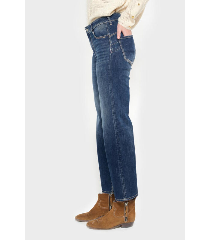 Jeans regular, droit pulp regular taille haute 7/8ème image number 3