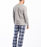 Pyjama lange mouwen lange broek PAT image number 3