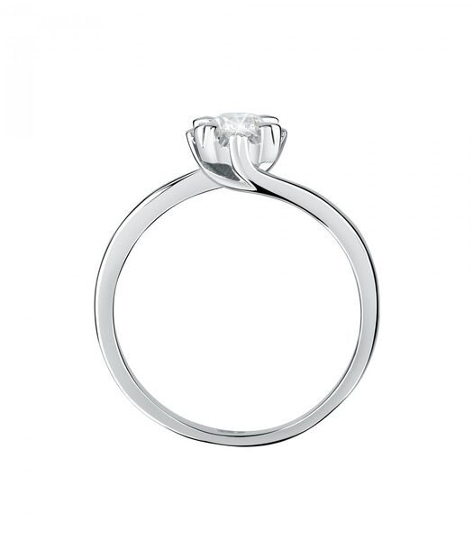 Ring in witgoud 750%, diamanten LOVE DIAMOND