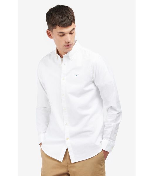 Barbour Chemise Oxtown Blanche