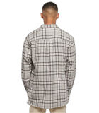 Overhemd Long Oversized Grey Check GT image number 4