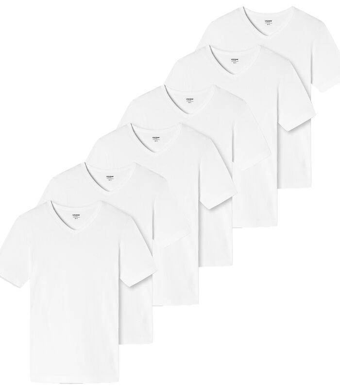 6 pack Basic - onder T-shirts image number 0