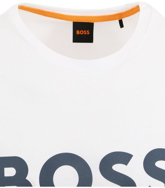 BOSS T-shirt Logo Wit