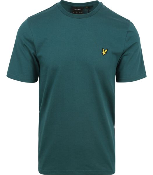 Lyle & Scott T-Shirt Vert Foncé Coupe Moderne