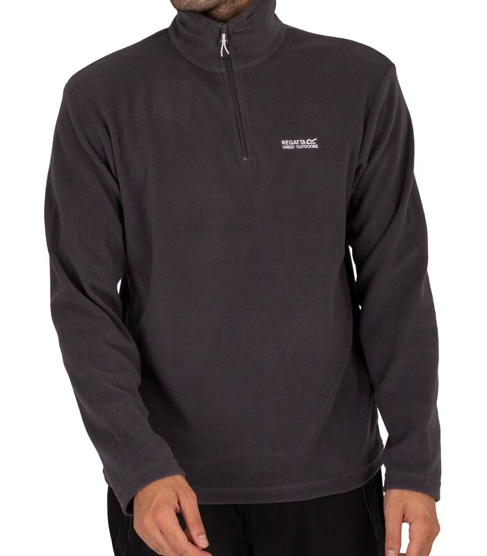 Thompson Fleece Sweatshirt Met Rits image number 0