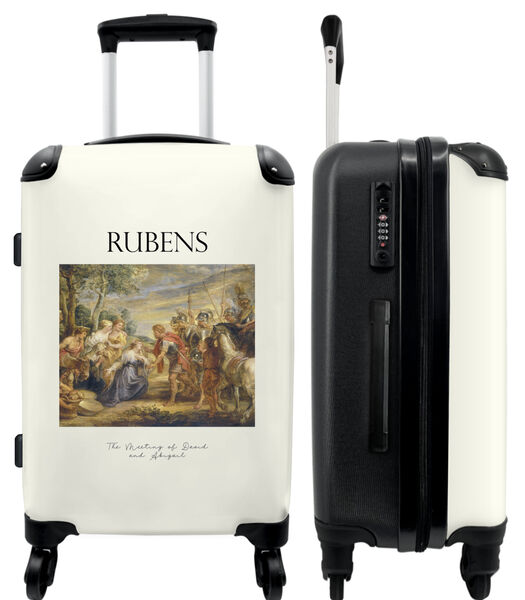 Handbagage Koffer met 4 wielen en TSA slot (Kunst - Rubens - Print - Vintage - Oude Meester)