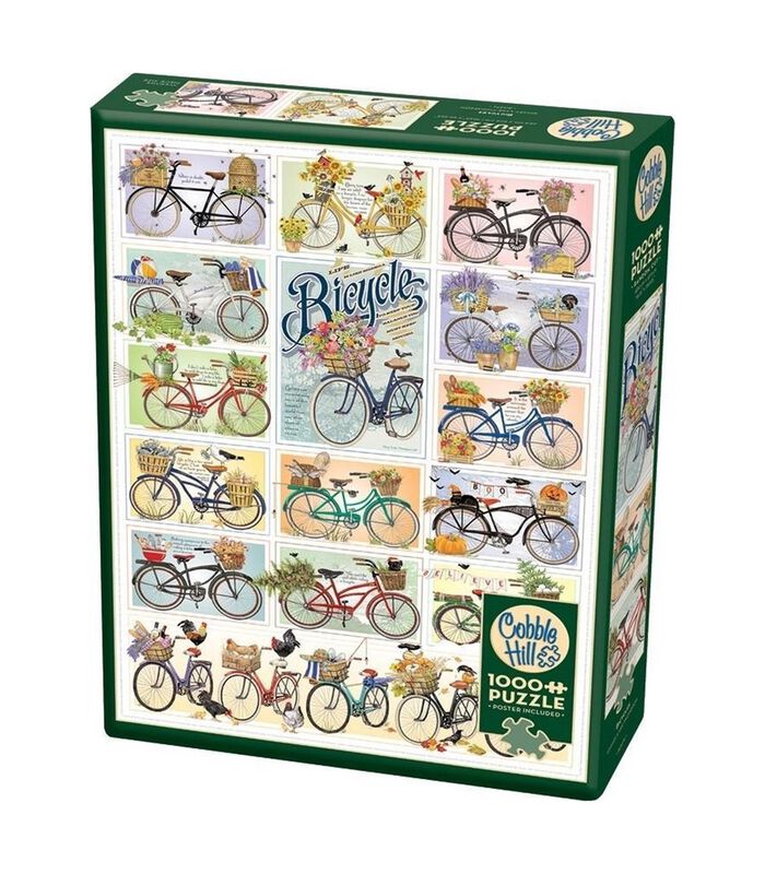 Puzzle  Bicyclettes - 1000 pièces image number 2