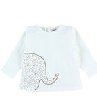 T-shirt manches longues avec éléphant glitter image number 0