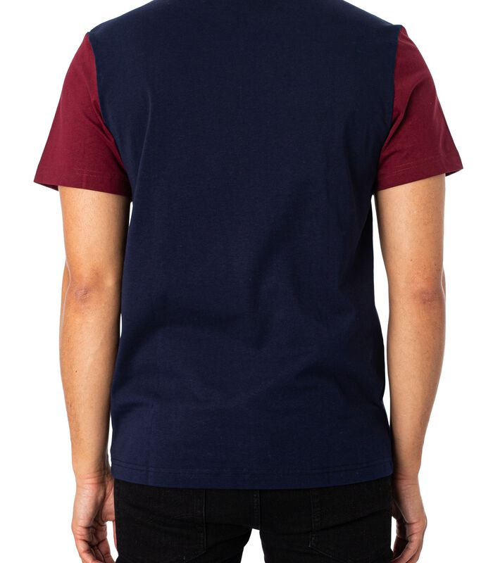 Jersey T-Shirt Met Kleurvlakken image number 2