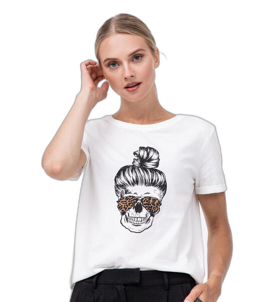 Dames-T-shirt Silvia Skull