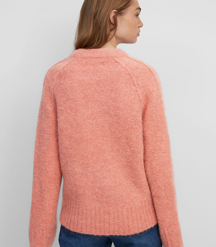 Gebreide trui van een mix met alpacawol image number 2