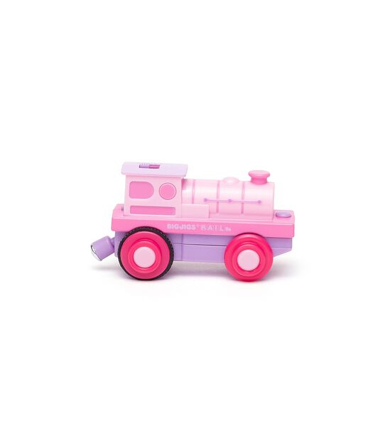 Bigjigs Powerful Pink Loco (Moteur à piles) (6)