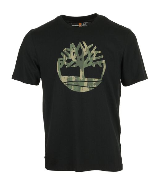 T-shirt Camo Tree Logo Short Sleeve
