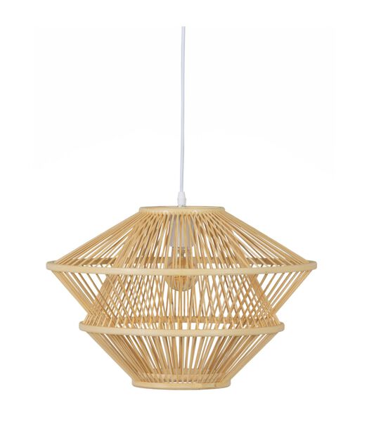 Lampe à suspension - Bambou - Naturelle - 31x46x46 cm - Bamboo