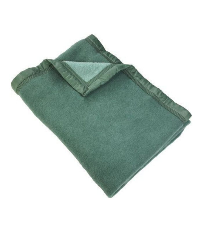 Wollen deken groen image number 1