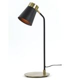 Lampe De Bureau Braja - Noir - 22x20x55 cm image number 1