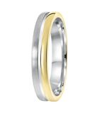 Ring 'Pamplona' Zilver - zilverkleurig-goudkleurig image number 0