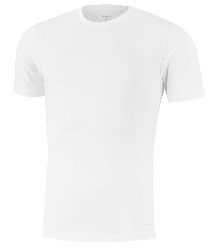 T-shirt met ronde hals met innovatieve temperatuurregeling image number 3