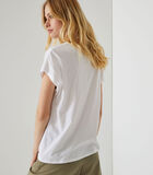 Hanaé - Homewear T-shirt met korte mouwen katoen image number 3