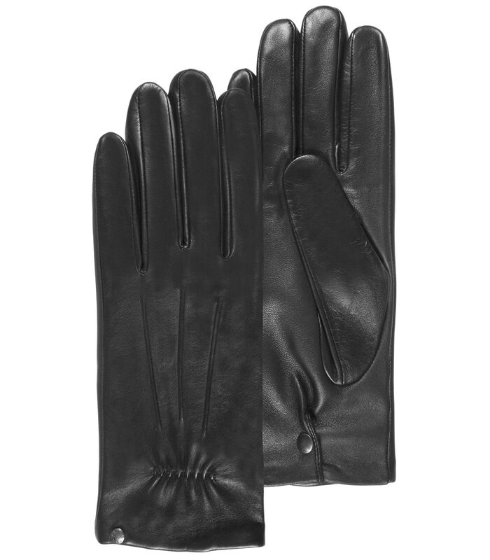 Leren Handschoenen Zwart - Touchscreen image number 0