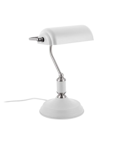 Lampe de table Banc - Blanc - 34x26cm