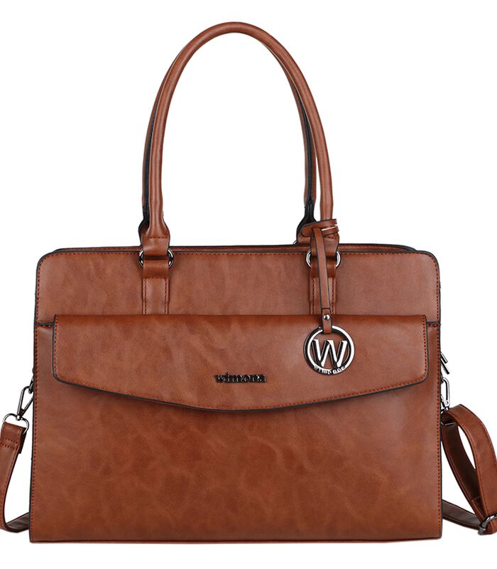 Wimona Valentina Laptop bag cognac image number 2