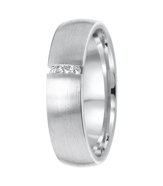 Femmes - Bague avec placage - Zircone