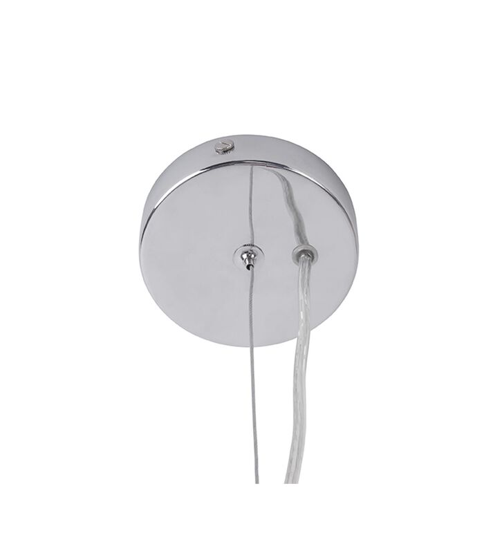 Lampe pendante Smart - verre ovale Smokey Grey - Large - 30x44cm image number 2