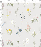 WILDFLOWERS - Papier peint enfant - Motif fleurs de prairie image number 2