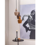 Lampe à suspension - Verre - Multicolores - 145x30x30 cm - Pottery image number 1