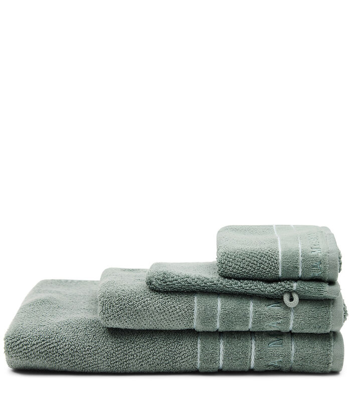 Handdoeken 50x100 - RM Elegant Towel - Groen - 1 Stuks image number 2
