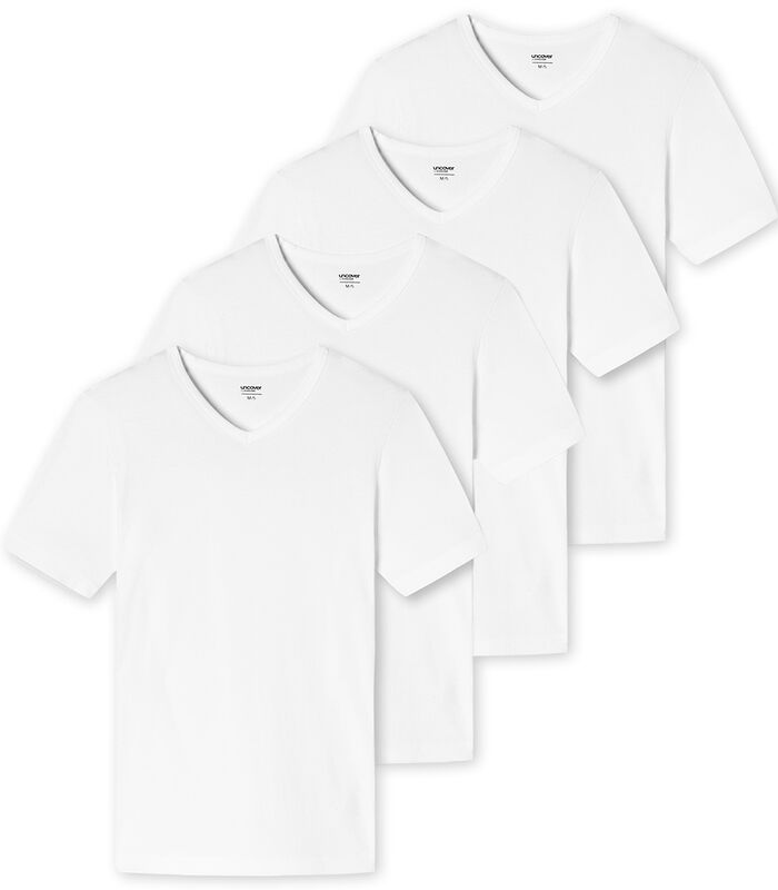 4 pack Basic - onder T-shirts image number 0