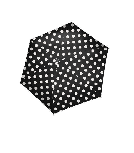 Umbrella Pocket Mini - Opvouwbare Paraplu - Dots Wit