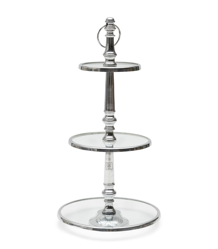 Berkeley Glass Cake Stand 3 Levels image number 0